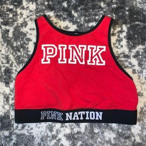 VS Pink Racerback Sports Bra